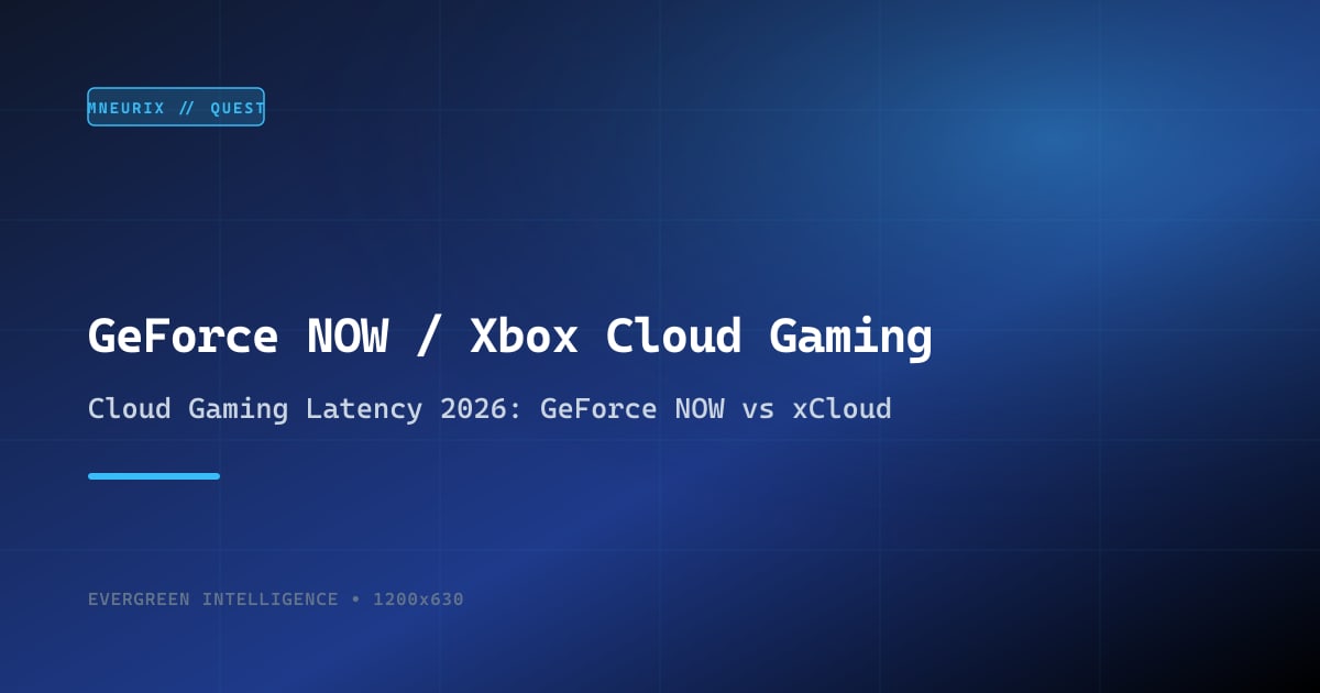 GeForce NOW / Xbox Cloud Gaming