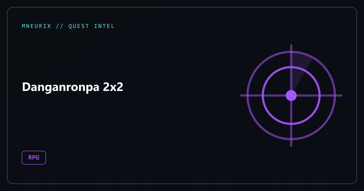 Danganronpa 2x2