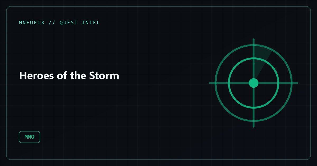 Heroes of the Storm