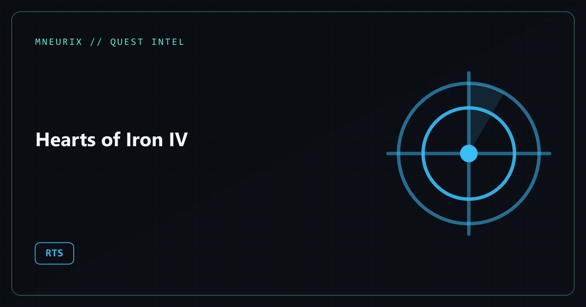 Hearts of Iron IV