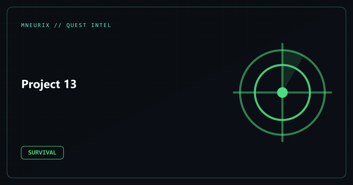 Project 13