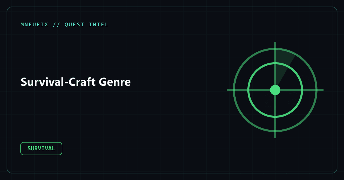 Survival-Craft in 2026 — The Genre's Core Loop, Explained
