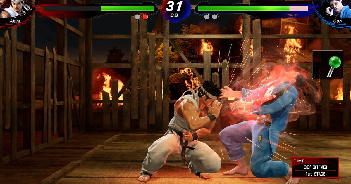 Virtua Fighter 5 R.E.V.O. World Stage on Switch 2 and the Ver. 1.10 Patch, Explained