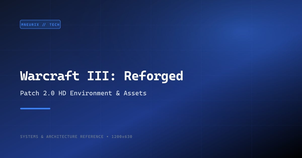 Warcraft III: Reforged