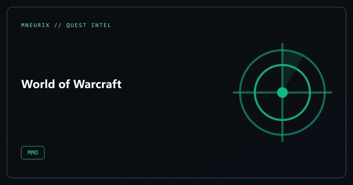 World of Warcraft