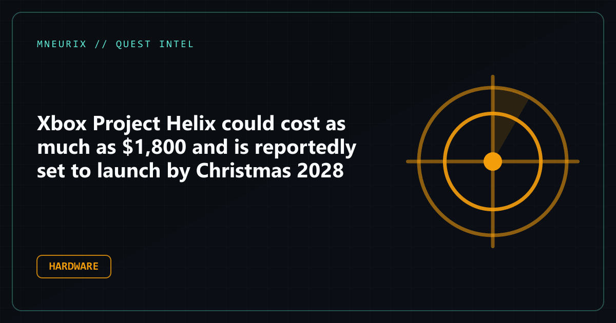 Xbox Project Helix