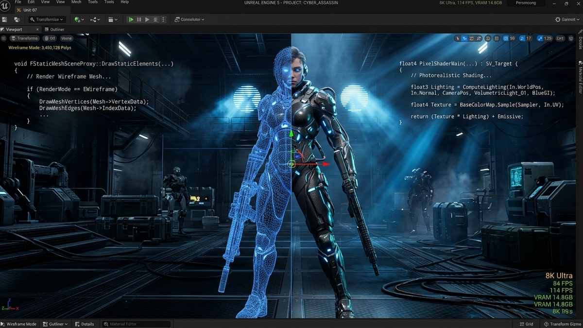 Unreal Engine 5 in 2026 — Nanite, Lumen, and What They Cost in Large-Scale Games